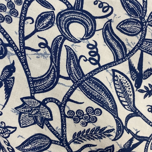 Liberty & Justice The Sis Bindu Boubou, NWT, Oversized XXL, Blue & White - Picture 7 of 10